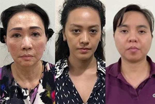 Đoàn xe dẫn giải các bị cáo liên quan vụ Vạn Thịnh Phát đến tòa-8