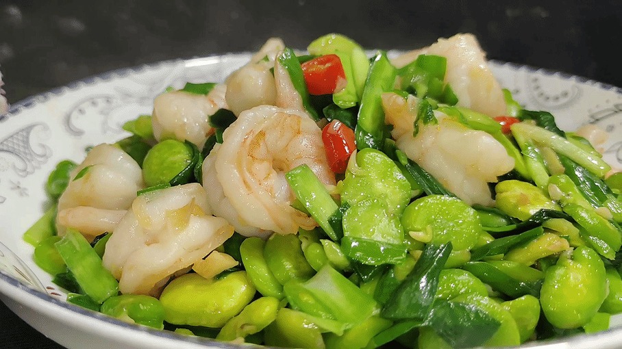 Loại hạt xuân xanh mướt, cải thiện trí thông minh, tốt cho xương khớp, xào với tôm thơm phức-13