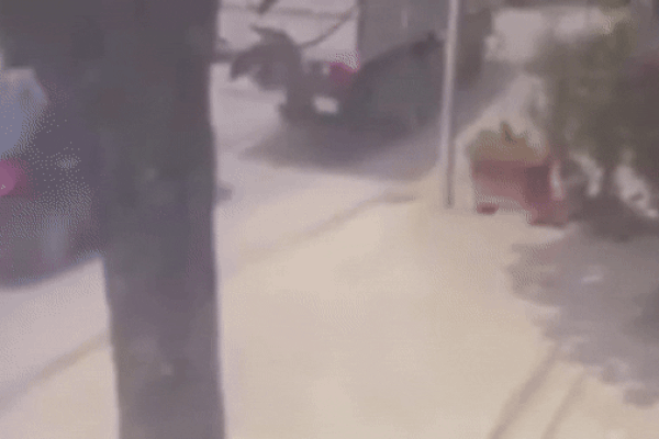 Clip: Khoảnh khắc ô tô con lọt vào gầm xe tải sau va chạm