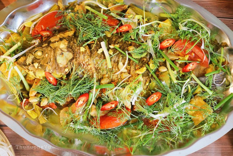 Cách làm cá chép om dưa thơm lừng, ngon miệng, không có mùi tanh-6
