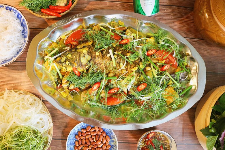 Cách làm cá chép om dưa thơm lừng, ngon miệng, không có mùi tanh-7