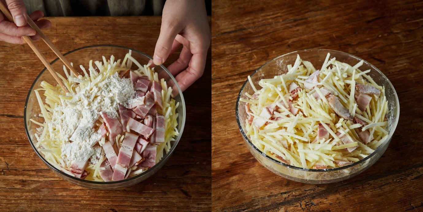 Mách bạn một cách biến tấu củ khoai tây thành món bánh giòn rụm cực thơm ngon để nhâm nhi-3