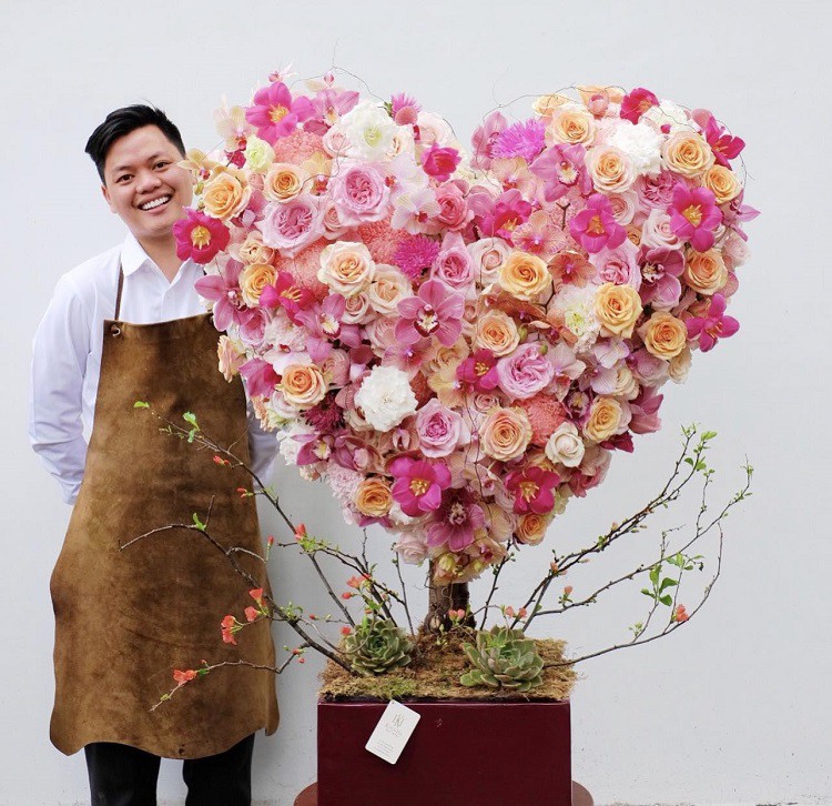 Chiêm ngưỡng lẵng hoa giá 50 triệu đồng của đại gia” mua tặng vợ ngày 8/3-3