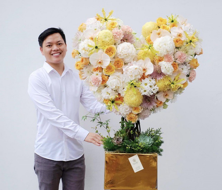 Chiêm ngưỡng lẵng hoa giá 50 triệu đồng của đại gia” mua tặng vợ ngày 8/3-4