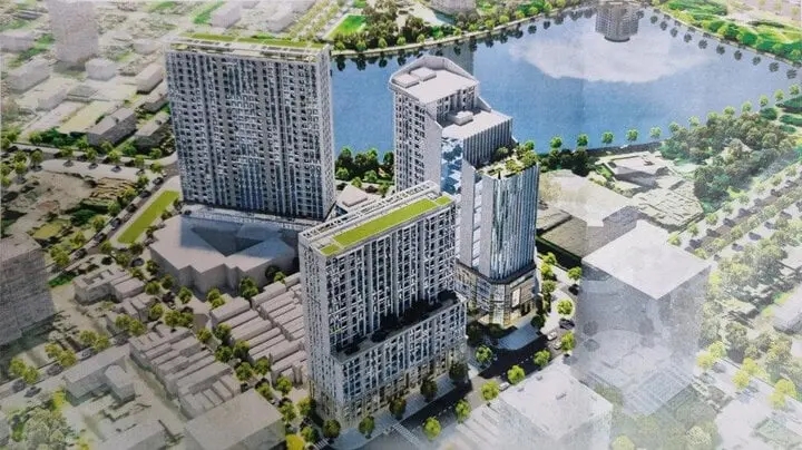 Hà Nội: Dự kiến xây 3 tòa nhà hơn 20 tầng thay thế khu tập thể Thành Công-1