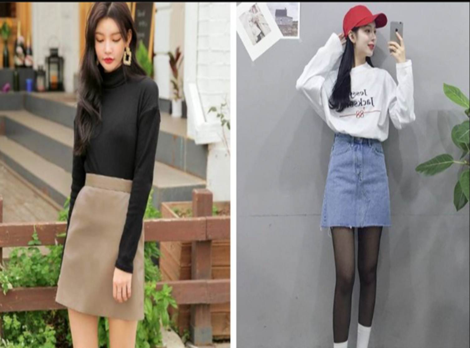 Công thức mix đồ với áo thun dài tay-1