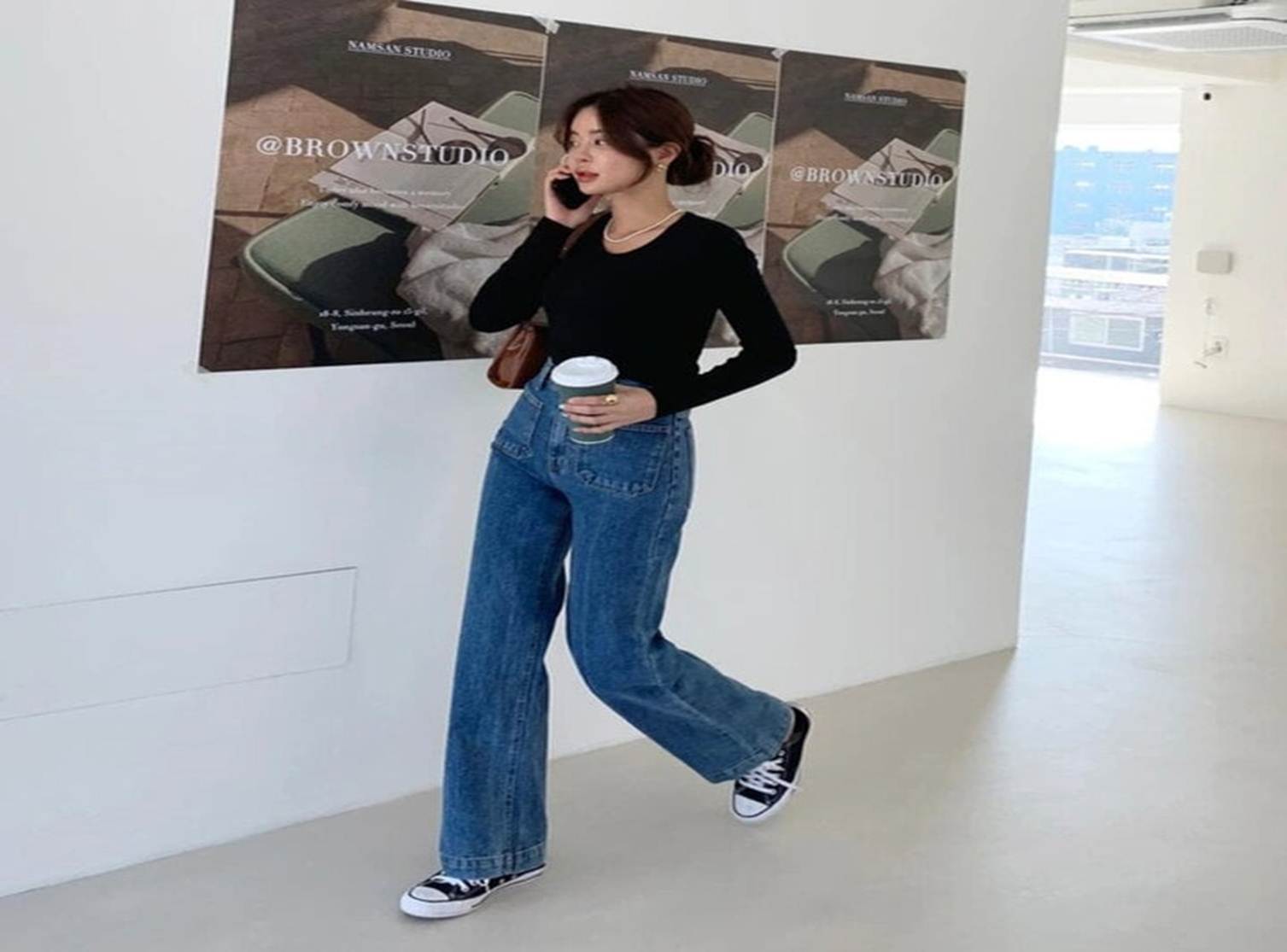 Công thức mix đồ với áo thun dài tay-3