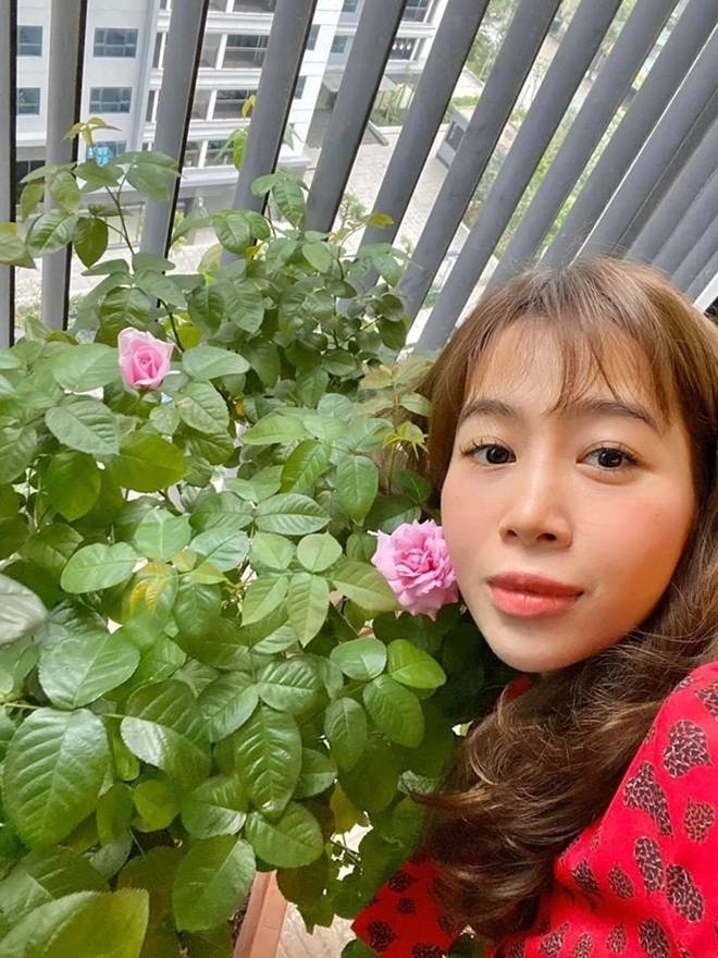 Khu vườn xanh mát mắt trong căn hộ chung cư của BTV VTV Diệp Chi, trồng cả hoa cẩm tú cầu xinh đẹp-8