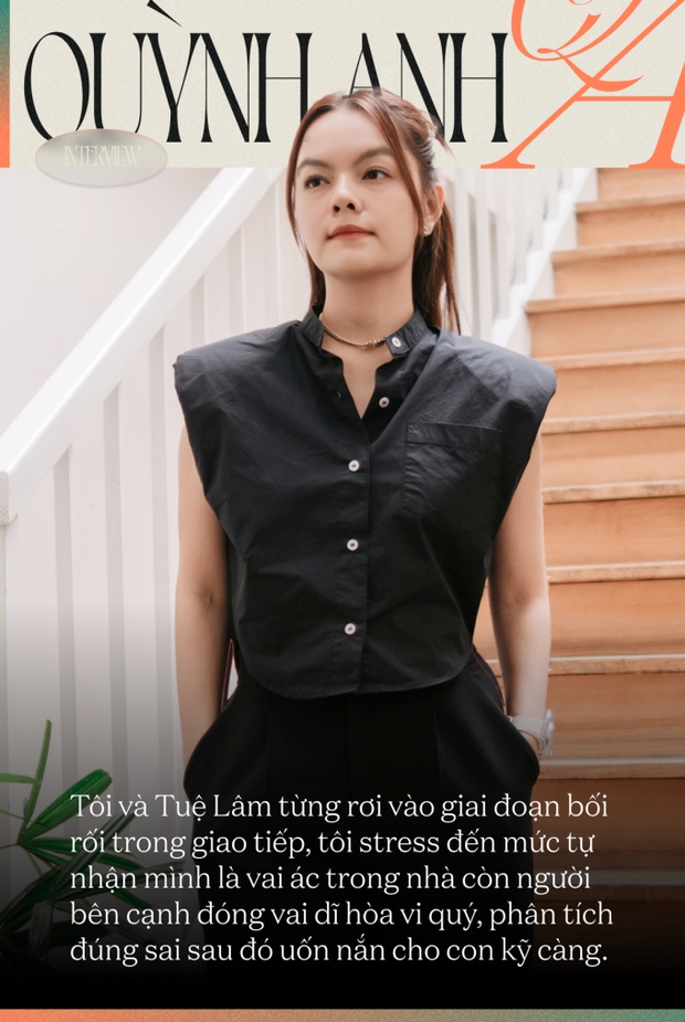 Phạm Quỳnh Anh: Nếu bước tiếp mà mang về rắc rối cho gia đình mình thì cứ 3 mẹ con là tốt rồi-3