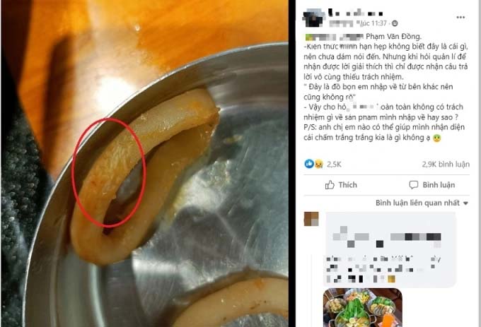 Cô gái tá hỏa phát hiện tiểu cường trong bát miến trộn Hàn Quốc khi đi ăn buffet ở chuỗi nhà hàng nổi tiếng Hà Nội-2
