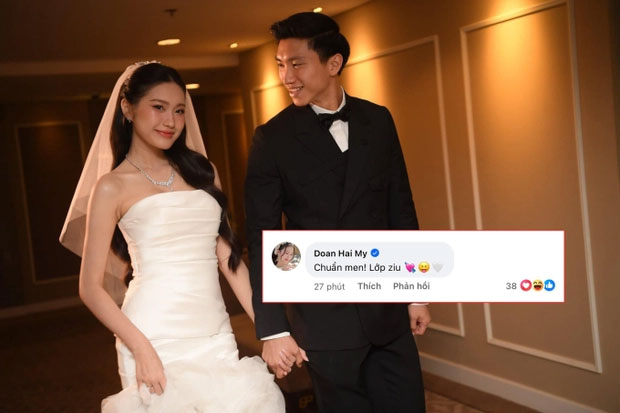 Đoàn Văn Hậu chúc 8/3 mẹ đẻ nhưng không quên mẹ vợ trẻ đẹp, Doãn Hải My lập tức chấm yêu quá: Chuẩn men-2