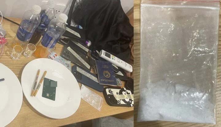 Bắt quả tang nhóm nam nữ thanh niên thuê villa mở tiệc ma túy-1