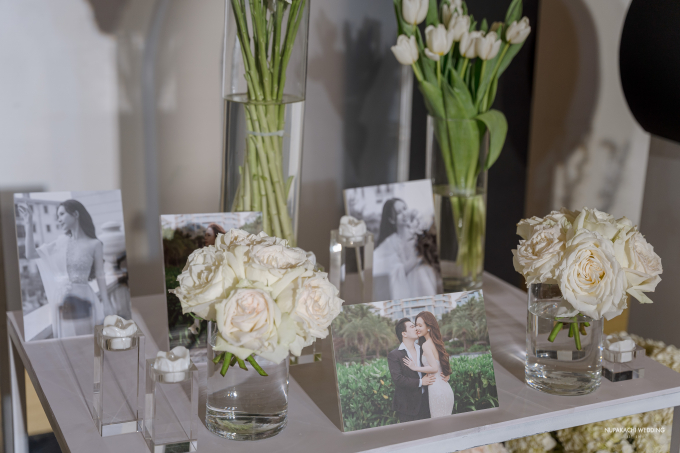 Lễ cưới của diễn viên Vbiz và chồng doanh nhân: Cô dâu diện váy 200 triệu khoe nhan sắc mỹ miều, dàn sao đổ bộ chúc mừng-12