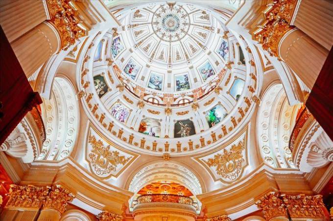 Tòa lâu đài phủ vàng sáng chói ở Ninh Bình gây bão mạng, chỉ riêng phòng giặt là đã ngốn hơn 1 tỷ đồng khiến chị em sốc ngang!-11