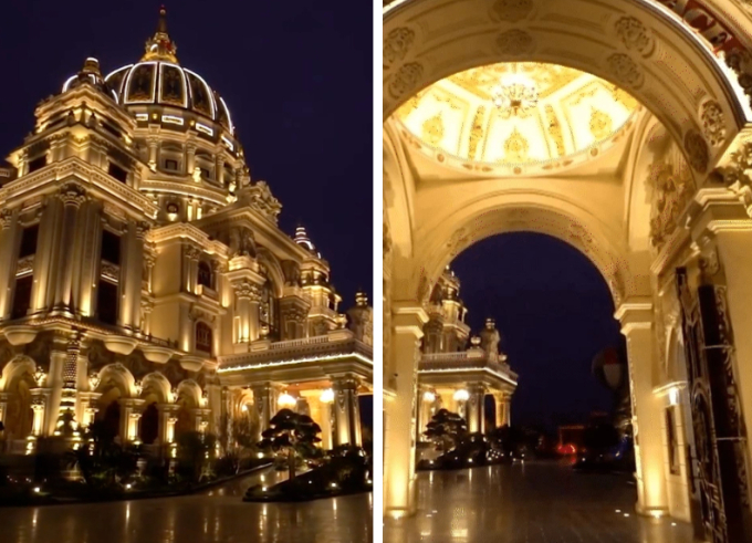 Tòa lâu đài phủ vàng sáng chói ở Ninh Bình gây bão mạng, chỉ riêng phòng giặt là đã ngốn hơn 1 tỷ đồng khiến chị em sốc ngang!-18