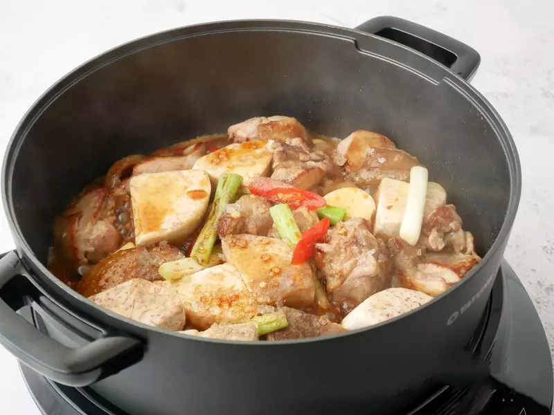 Hai món gà chế biến với khoai môn thơm ngon hấp dẫn-9