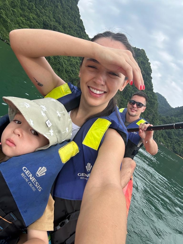 Vợ Việt kiều của Nguyễn Filip khoe ảnh diện bikini cuốn hút, nhan sắc mẹ một con vô cùng ngọt ngào-6