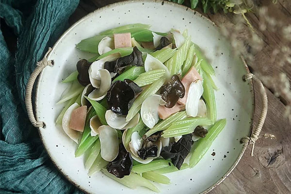 Loại rau hoàng đế, ăn vào mùa xuân, thanh nhiệt gan, dễ ngủ, cải thiện nhan sắc, xào vẹm cực thơm-7