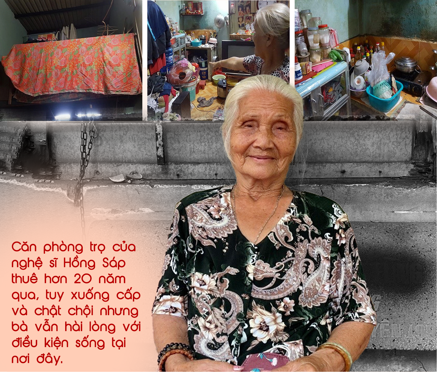 Bà điên Hồng Sáp: 88 tuổi chạy ăn từng bữa, bị mỉa mai vô phúc con không lo-5