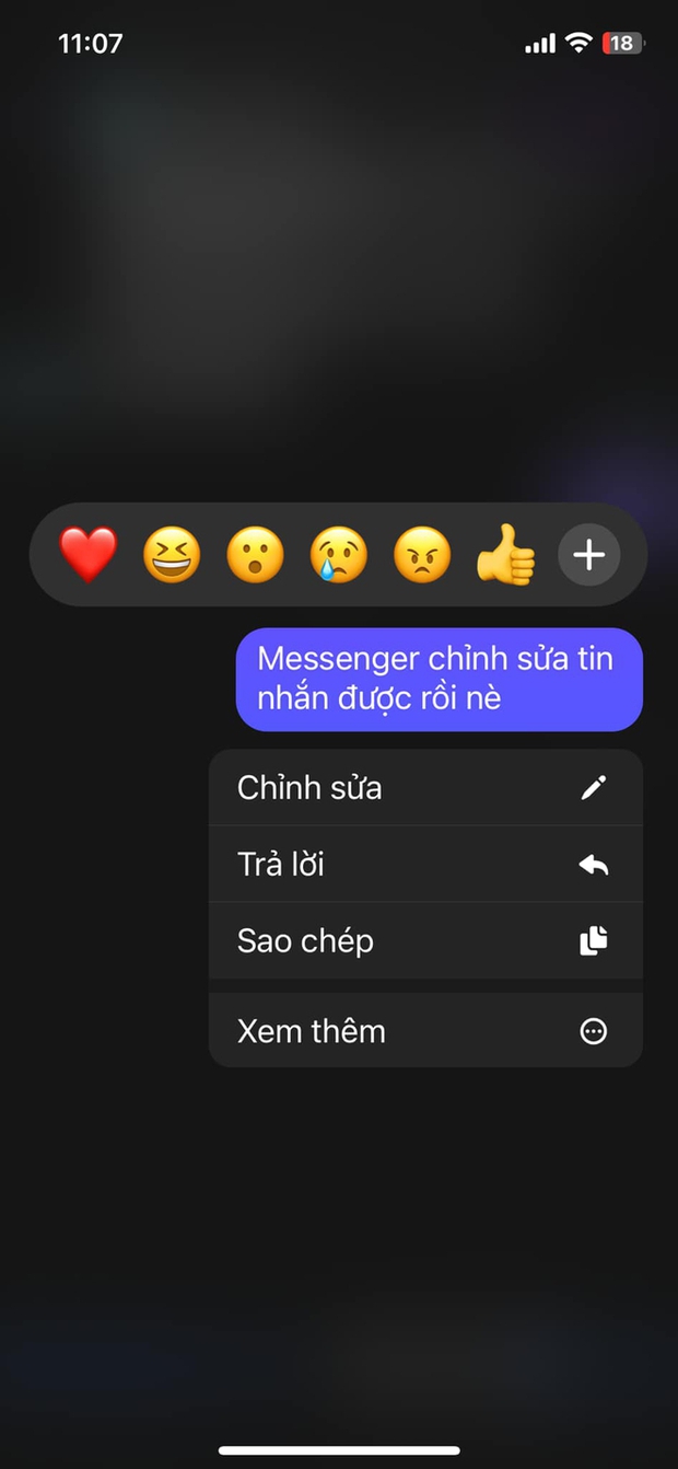 Nóng: Messenger đã chính thức cho chỉnh sửa tin nhắn-2