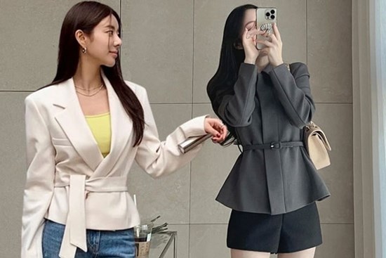 Kiểu blazer có thể diện đẹp từ Xuân sang Hè, tôn dáng hiệu quả và rất thanh lịch