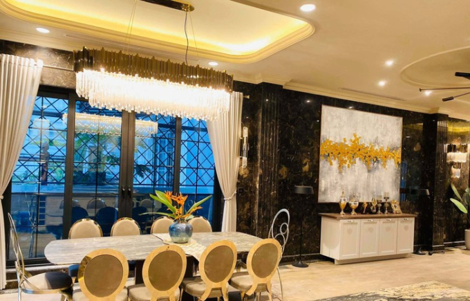 Bên trong biệt thự 60 tỷ của phú bà VFC: Không gian rộng 600m2, nội thất đắt đỏ và một điều gây choáng ngợp-8