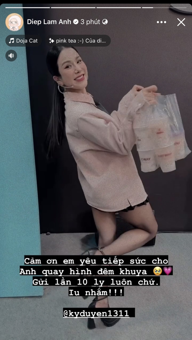 Sau khi vướng tin toang với Minh Triệu, Kỳ Duyên lộ hành động quan tâm tới sao nữ Vbiz-1