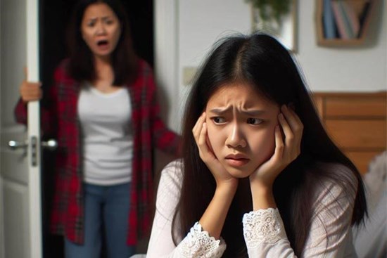 Nữ sinh lớp 9 tè dầm, bật dậy giữa đêm nói:
