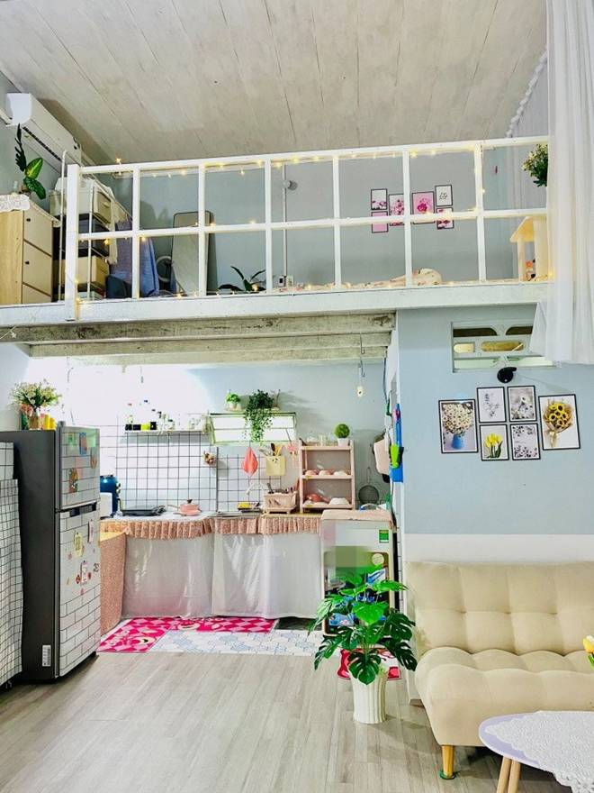 Thuê phòng trọ 1,2 triệu/tháng, 9X chia sẻ cách trang trí phòng trọ cực xinh chỉ với 6 triệu đồng-4