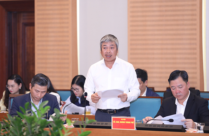 Đoàn giám sát của Quốc hội về thực hiện Nghị quyết số 43/2022/QH15 của Quốc hội làm việc với UBND thành phố Hà Nội-2