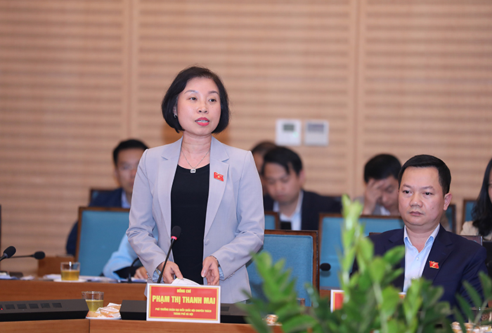 Đoàn giám sát của Quốc hội về thực hiện Nghị quyết số 43/2022/QH15 của Quốc hội làm việc với UBND thành phố Hà Nội-4