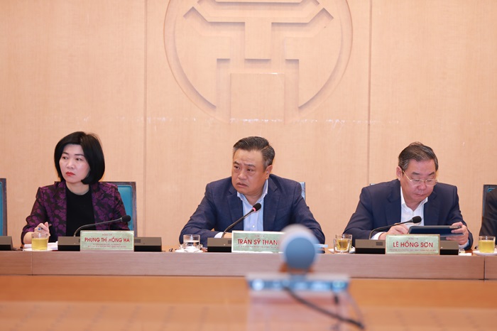 Tổ Biên tập thuộc Tiểu ban văn kiện Đại hội XVIII Đảng bộ thành phố Hà Nội họp phiên thứ nhất-2