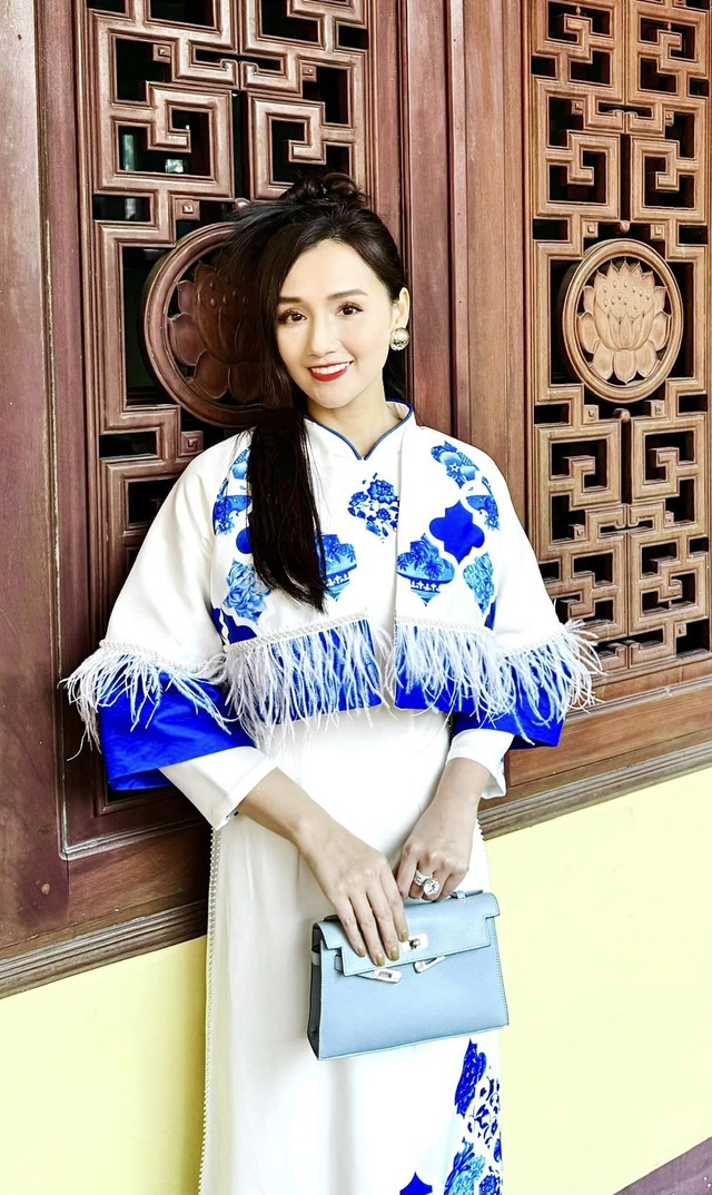 Nhan sắc gợi cảm tuổi U40 của nữ diễn viên giàu nhất VTV, là bà chủ của 10 siêu thị, đại gia kim cương-2