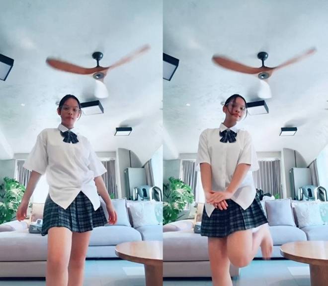 Con gái là thần đồng của Phạm Quỳnh Anh phổng phao như thiếu nữ ở tuổi 12, hát hay lại nhảy đẹp-1