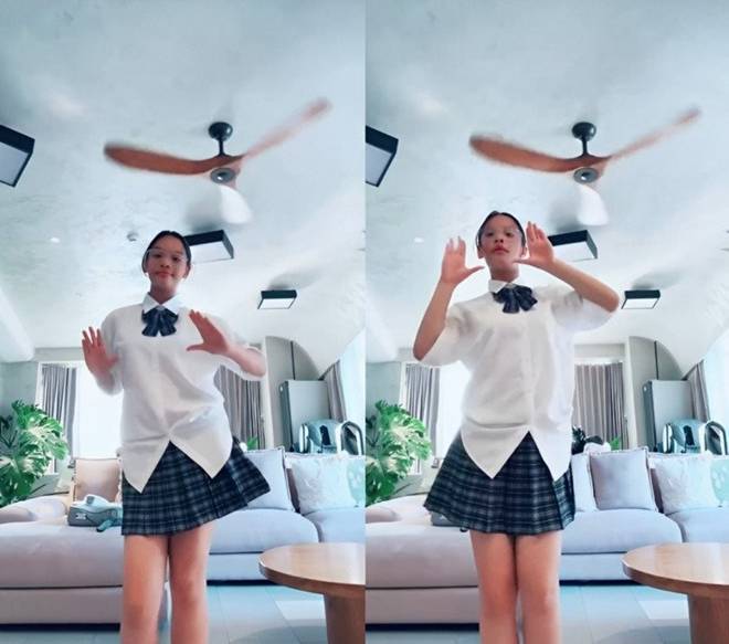 Con gái là thần đồng của Phạm Quỳnh Anh phổng phao như thiếu nữ ở tuổi 12, hát hay lại nhảy đẹp-2