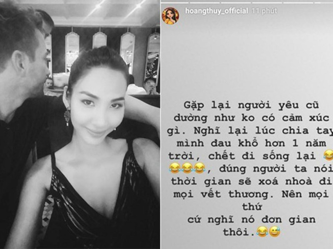 Soi tình sử của Á hậu Hoàng Thùy: Từng chết đi sống lại khi chia tay bạn trai người Đức, vướng nghi vấn hẹn hò với Rocker Nguyễn-4