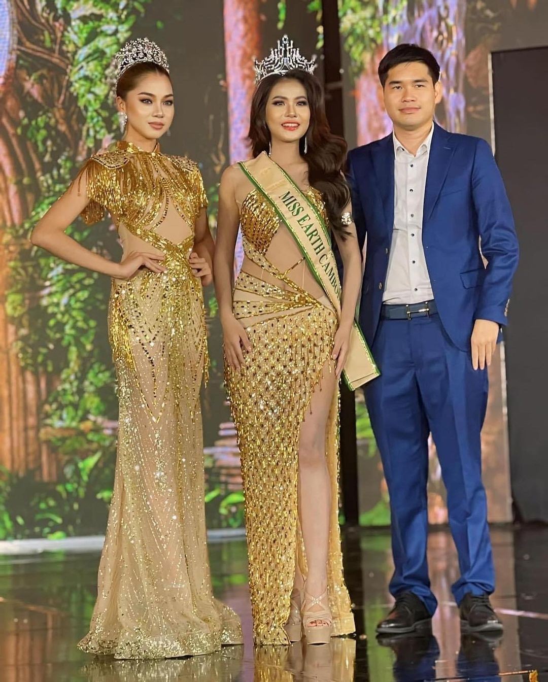 Tân Hoa hậu Trái Đất Campuchia bị chê nhạt nhòa-1