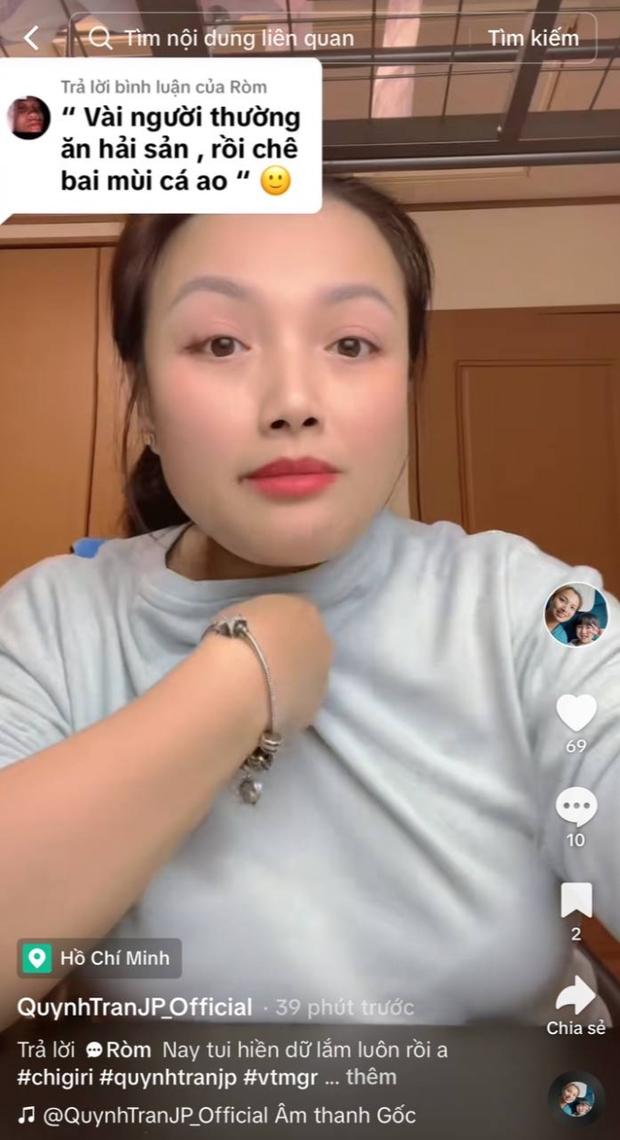 Chỉ vì clip con mực mà Quỳnh Trần JP khiến khán giả bức xúc, ngao ngán vì cô đã quá khác xưa-4