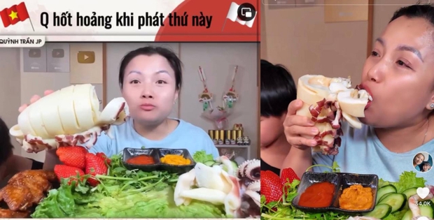 Chỉ vì clip con mực mà Quỳnh Trần JP khiến khán giả bức xúc, ngao ngán vì cô đã quá khác xưa-6