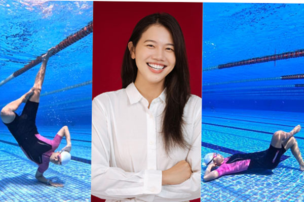 Ánh Viên diễn xuất cực mượt trong hậu trường chụp ảnh mẫu, sắp lấn sân showbiz?-8