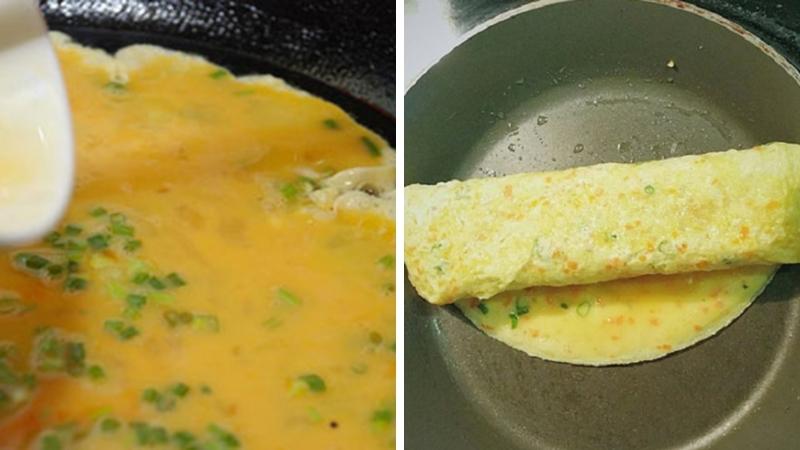 Chỉ mắm thôi chưa đủ, cho thêm vài giọt này đảm bảo trứng rán không bị tanh, lại nở bông, vàng ruộm-3