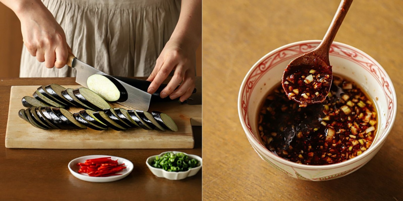 Thêm một cách chế biến quả cà tím thành món ăn siêu thơm ngon cho bữa cơm hằng ngày-2