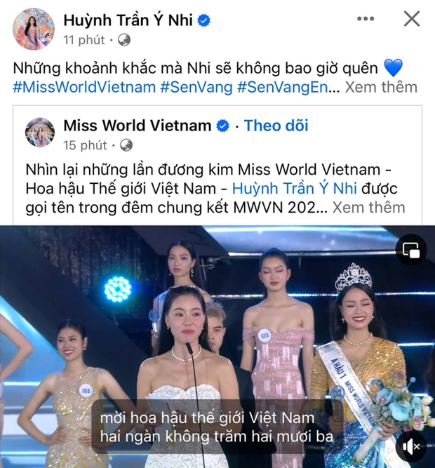 Hoa hậu Ý Nhi có động thái rục rịch chuẩn bị đại diện Việt Nam thi Miss World 2025?-1