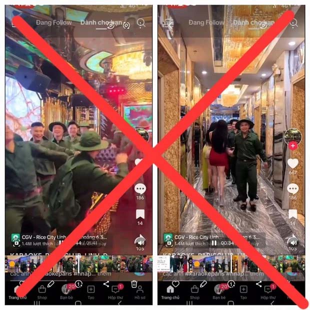 Nhóm người mặc đồ thanh niên xung phong quẩy” trong quán karaoke: Quản lý tiết lộ sự tình-1