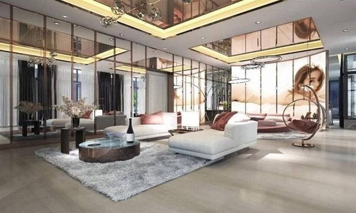 Clip 20 giây bên trong biệt thự của Ngọc Trinh khiến CDM choáng ngợp-3