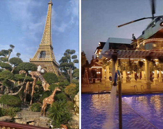 Biệt phủ rộng 10.000m2 như Disneyland thu nhỏ ở Hải Dương, gia chủ dùng trực thăng để đi lại, riêng không gian thờ cúng đã to bằng cả ngôi nhà-8