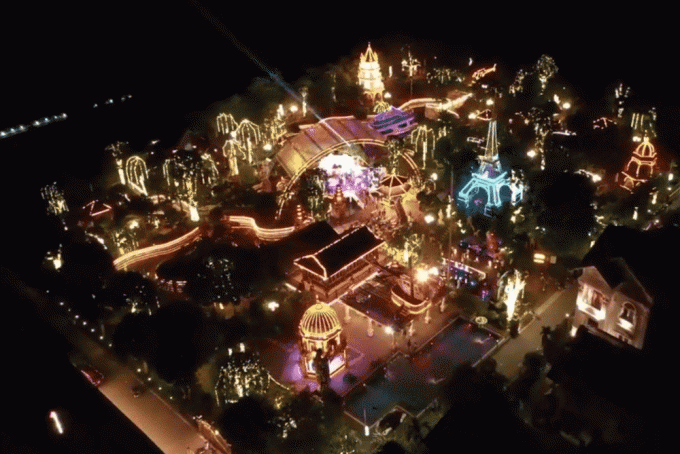 Biệt phủ rộng 10.000m2 như Disneyland thu nhỏ ở Hải Dương, gia chủ dùng trực thăng để đi lại, riêng không gian thờ cúng đã to bằng cả ngôi nhà-12