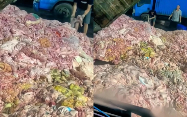 Kinh hãi hình ảnh nội tạng động vật chất đống trên sàn nhà, dân mạng rủ nhau quay xe với loại đồ ăn giá rẻ quen thuộc-1