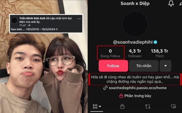 Unfollow vợ kèm câu nói ai cũng có lúc sai lầm, hot TikToker bị đặt nghi vấn chia tay vì vợ ngoại tình?-2