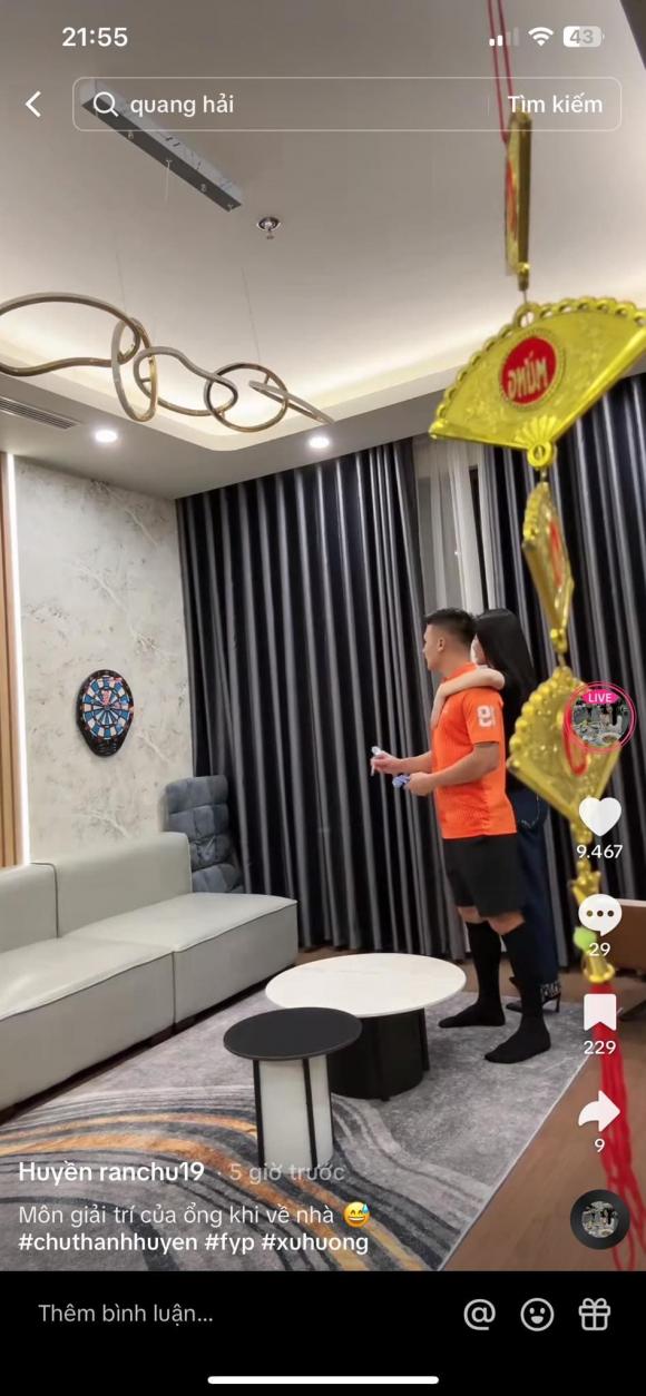 Hé lộ tổ ấm tân hôn của Quang Hải và Chu Thanh Huyền-2